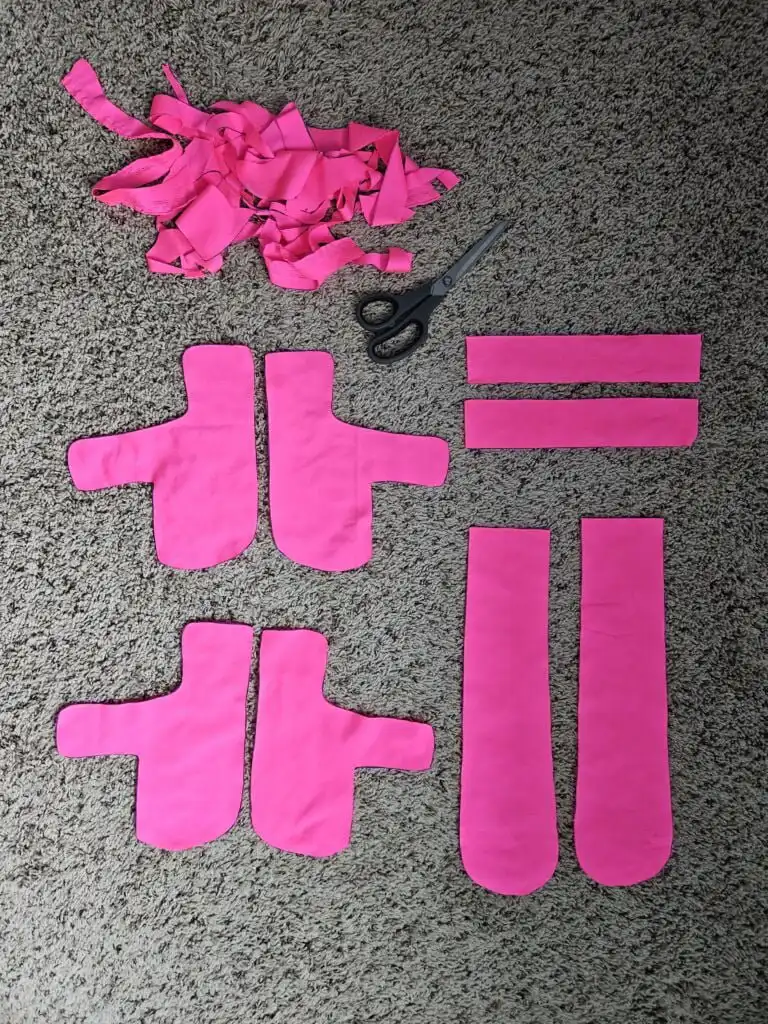 Cut Fabric for Duck Diaper