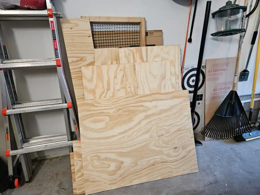 DIY Duck House Material