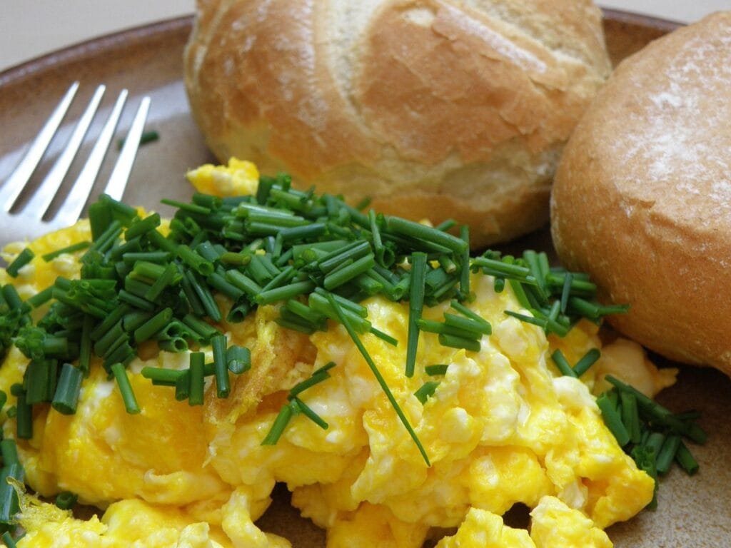 duck egg recipes scrambled eggs