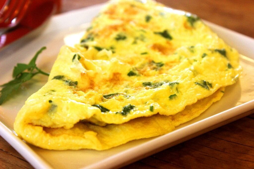 duck egg recipe Omelette