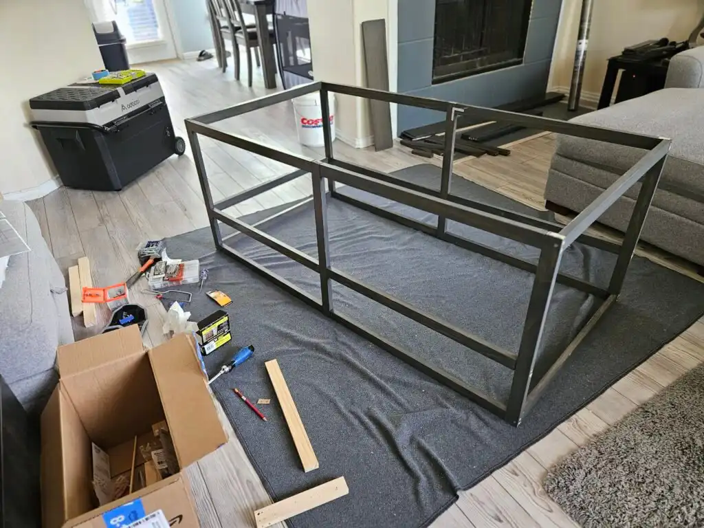 DIY furniture crate for ducks