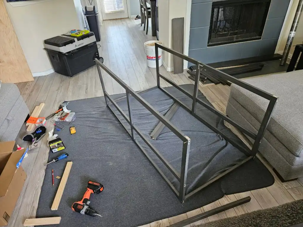 DIY furniture crate for ducks