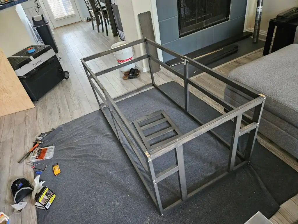 DIY furniture crate for ducks