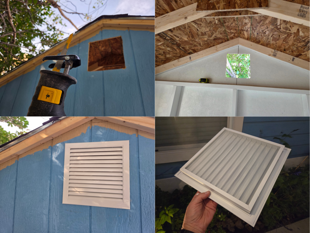 DIY duck shed assembly