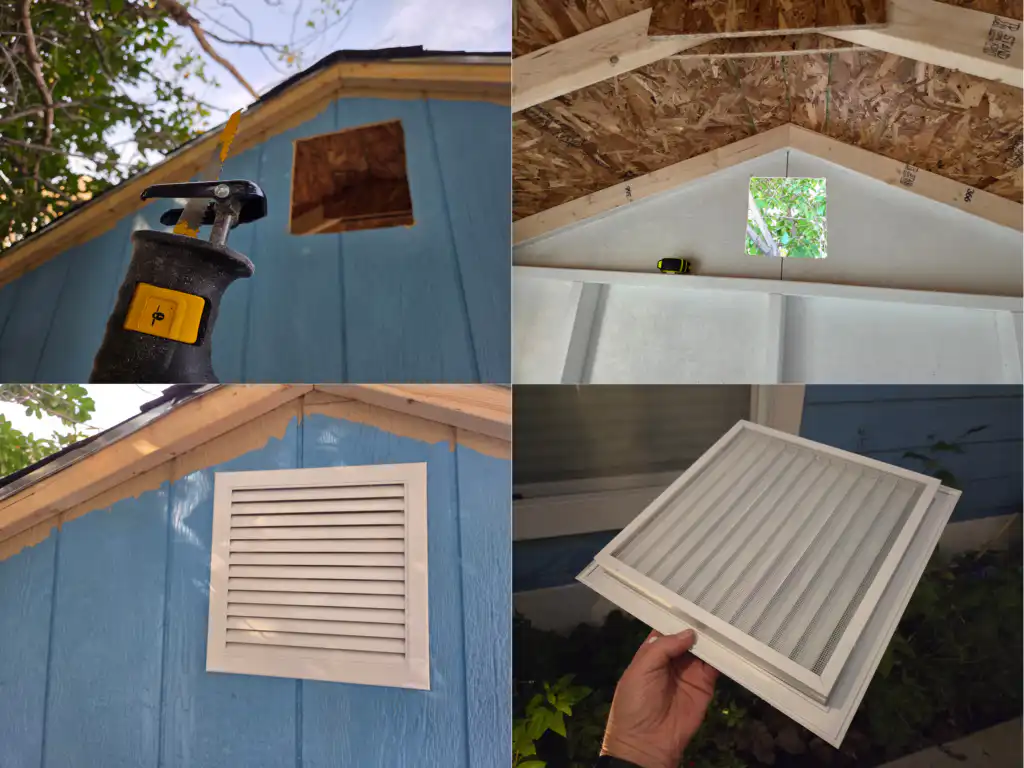 DIY duck shed assembly