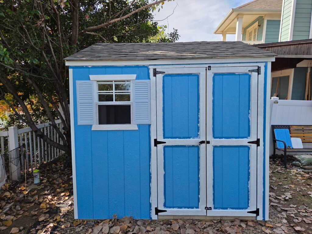 DIY duck shed assembly