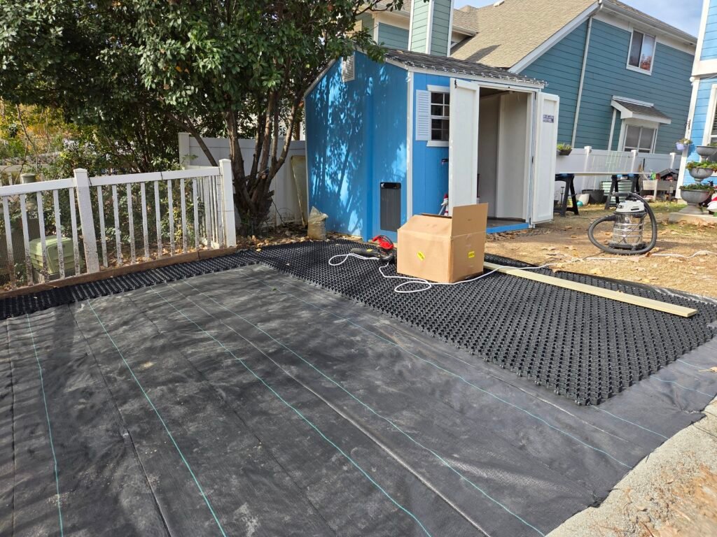 building the new duck run