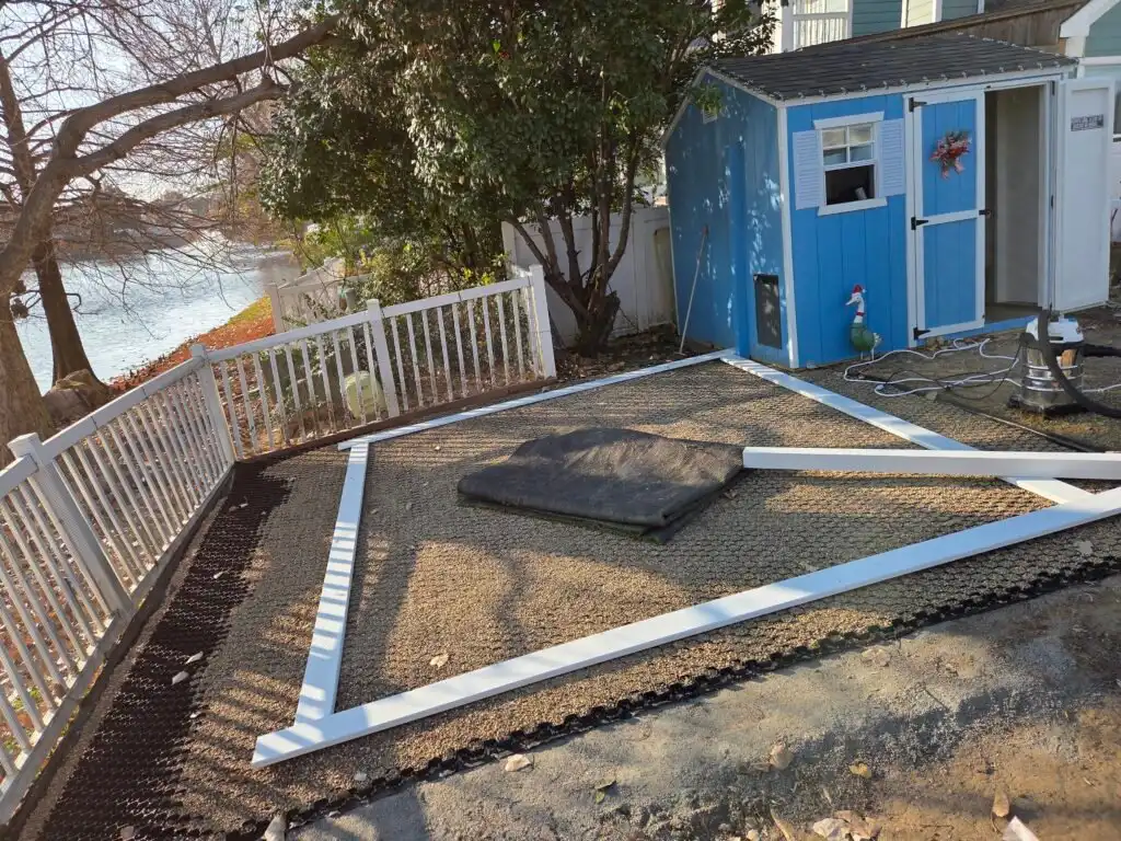 building the new duck run