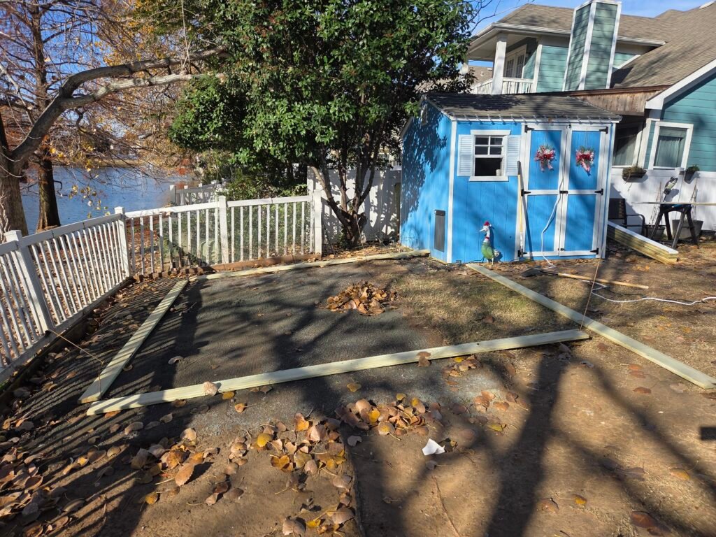 building the new duck run