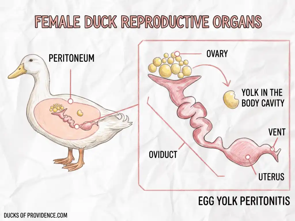 egg yolk peritonitis