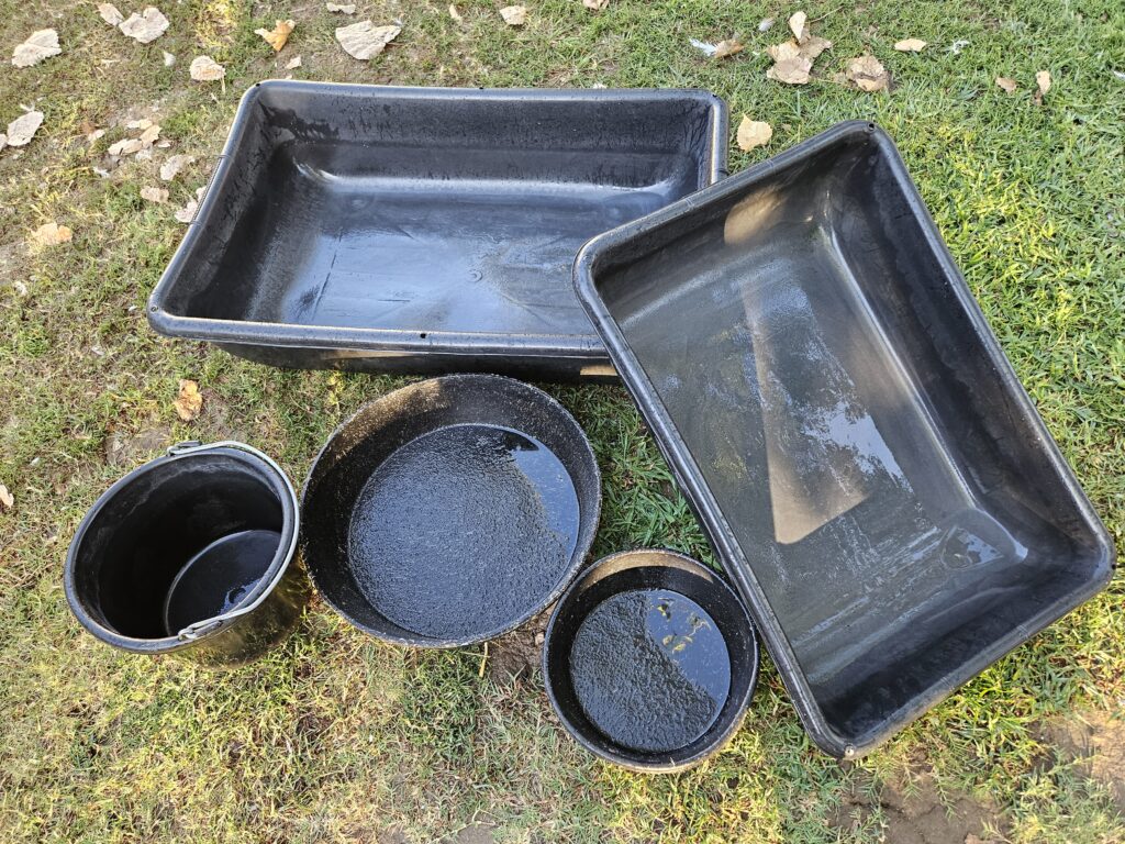 water tubs for ducks